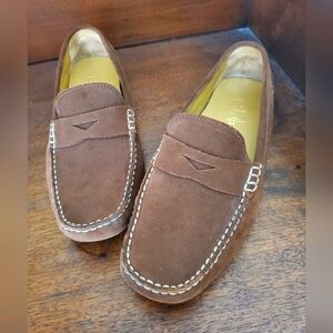 Cole Haan Brown Suede Mocassins, Size 9
